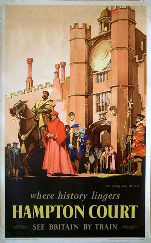 Hampton Court where history lingers