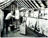The artist Claude Buckle